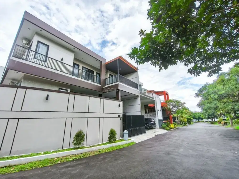 Rumah Mewah Vibes Villa, Posisi Hook View 2 Gunung di Bogor Nirwana Residence - SHM