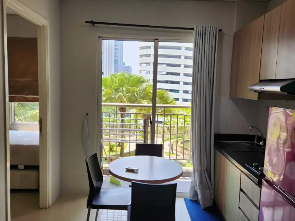 Disewakan Apartemen Madison 2 kamar furnished dekat mall Central Park, Taman Anggrek, kampus Trisakti, UNTAR, RS, tol