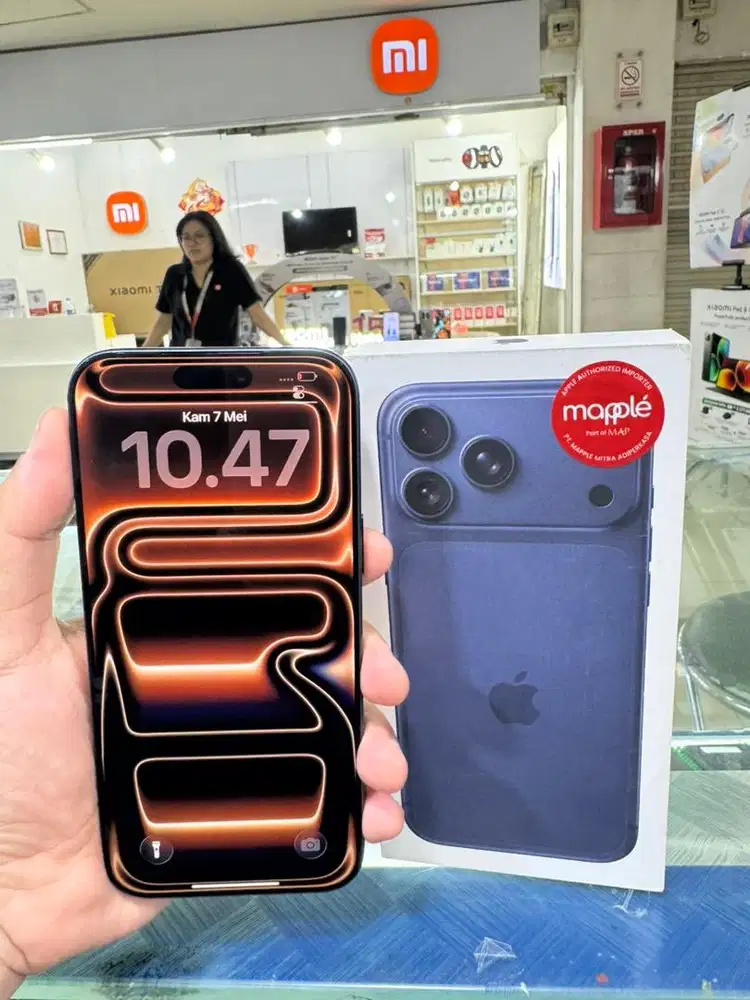iPhone 17 ProMax 256 ibox garansi on April 2027
