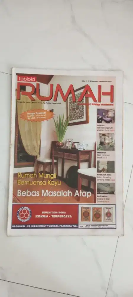 Jual Tabloid Rumah Bekas; edisi 1-341