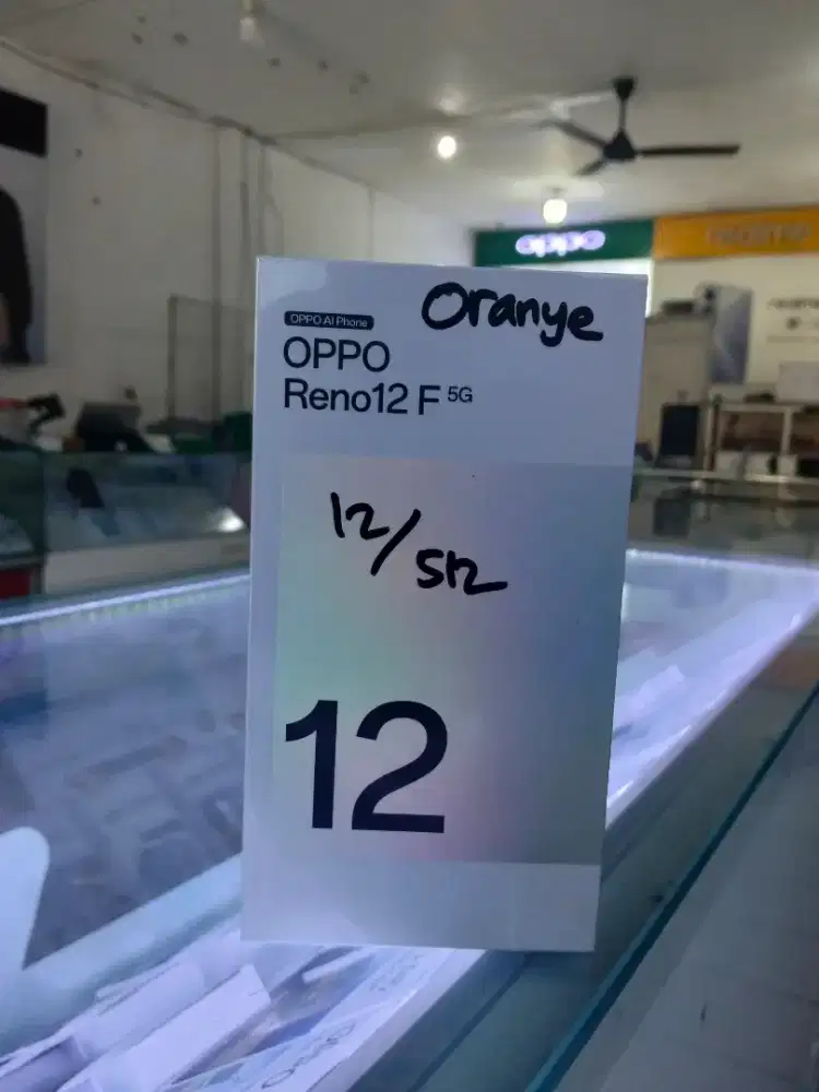 OPPO RENO 12F 5G 12/512GB BISA KREDIT TANPA DP