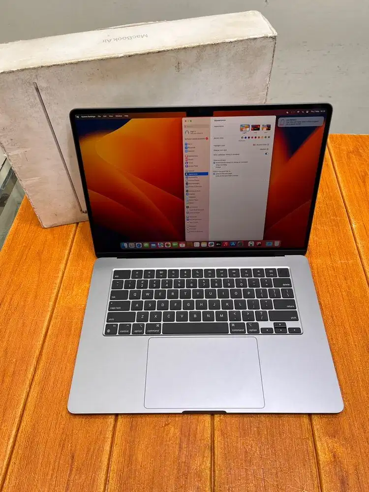Macbook air 15 inch M2 8/256gb Second Mulus Ex IBOX