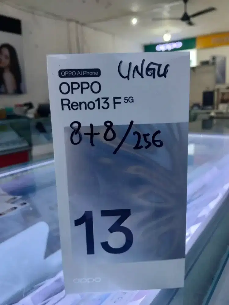 OPPO RENO 13F 8/256GB BISA KREDIT TANPA DP ANGSURAN BULAN DEPAN