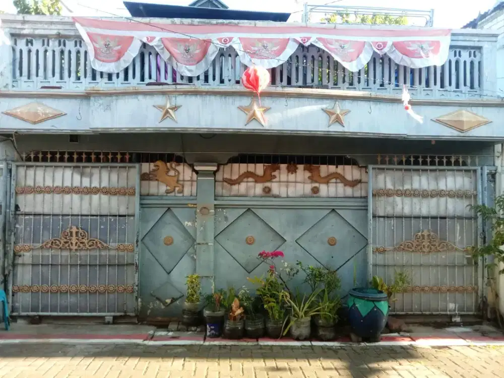 LJM 0050 Dijual Murah Rumah 2 Lantai Griya Citra Asri Benowo Surabaya