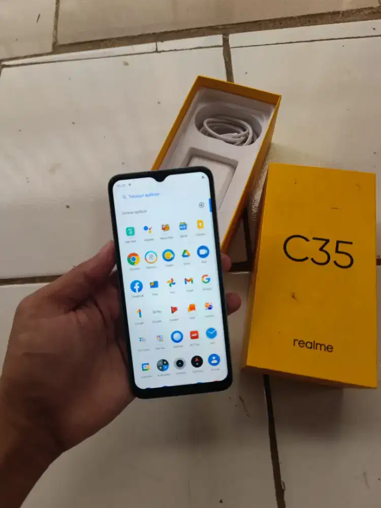 Realme c35 4/128 fullset nominus