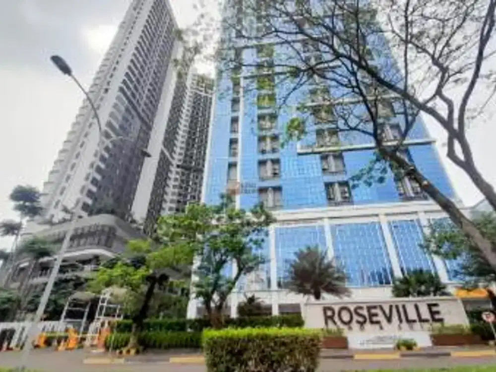 Auto Cuan dibawah harga pasar! Fasilitas Lengkap Infinity Pool Sky Garden Sauna Dll Jual Cepat 1Br Siap Huni Apartemen Roseville Soho& Suite Strategis