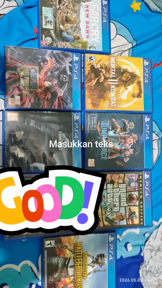 Kaset Game Bekas Tangan Pertama