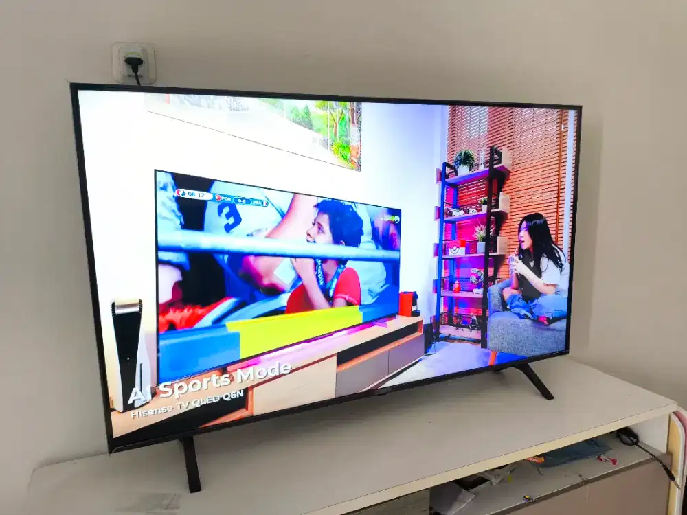 TV 55 Inch LG Smart TV, Tipe 55UR7500. Lengkap Kotaknya
