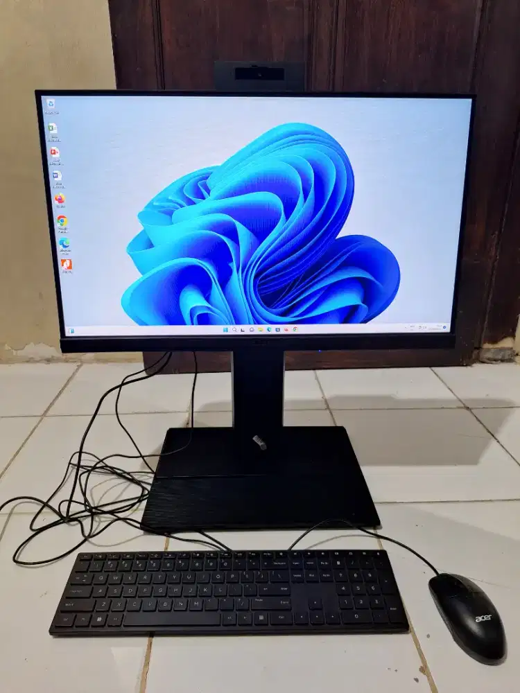 PC All in One Acer Veriton Z core i5 gen 12 layar Full HD Ips Fullset