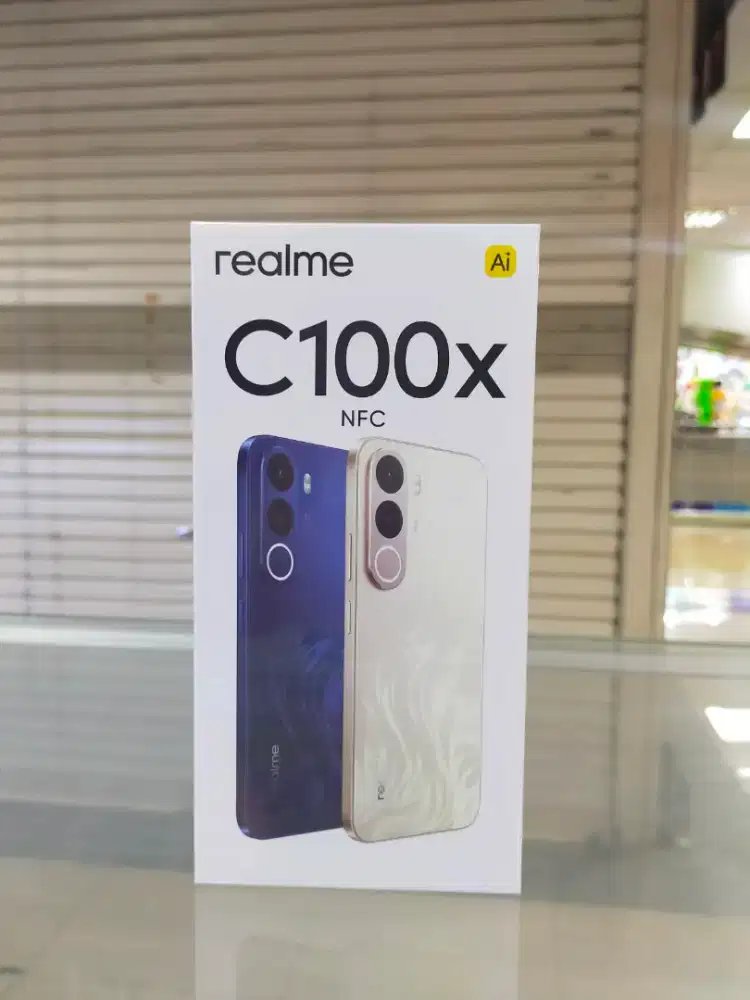 REALME C100X 6/128 NEW SEGEL GARANSI RESMI