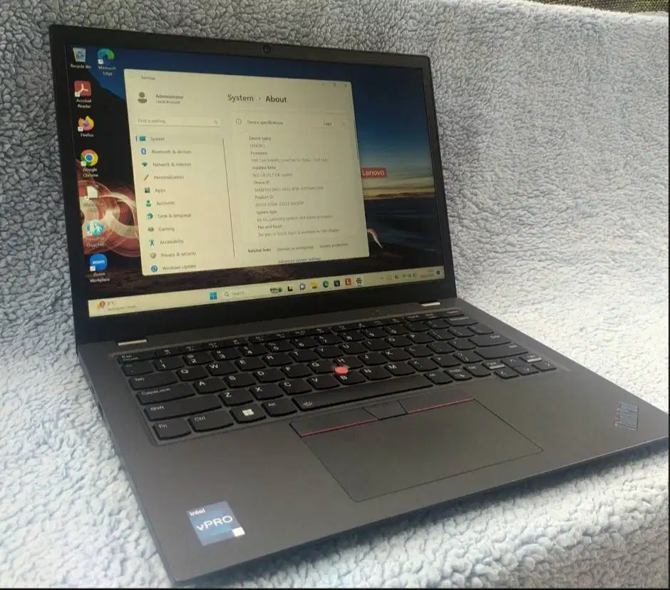 Lenovo ThinkPad L13 Gen 4 i5 vPro – Like New 99% – Garansi s/d 2028