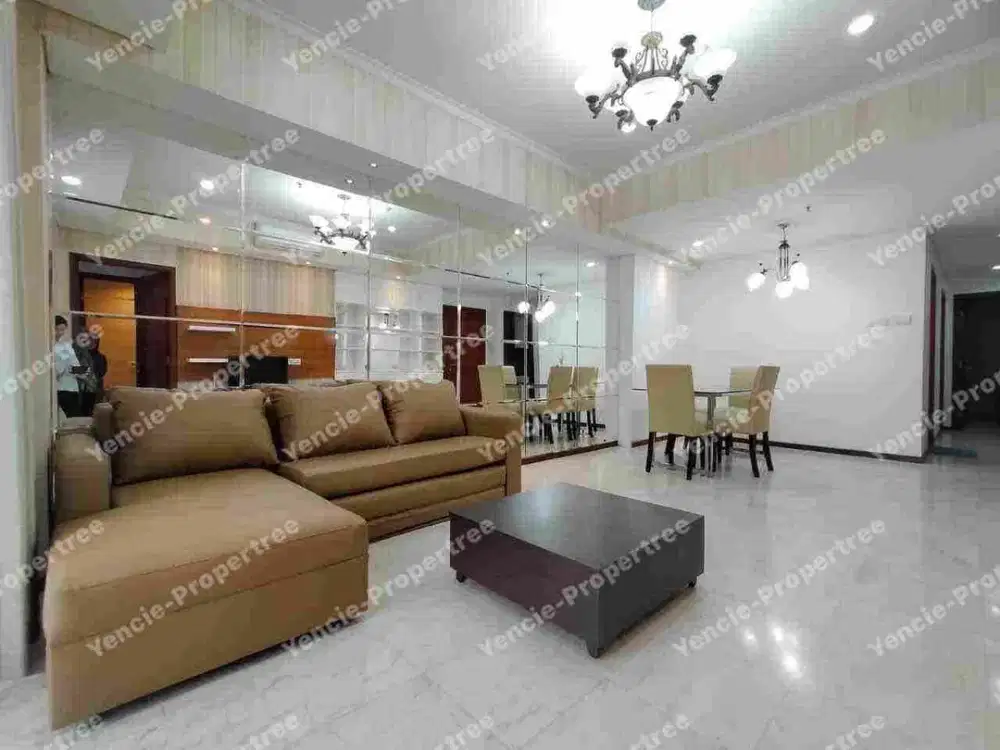 Disewakan tipe 3br apartment royal mediterania garden residence