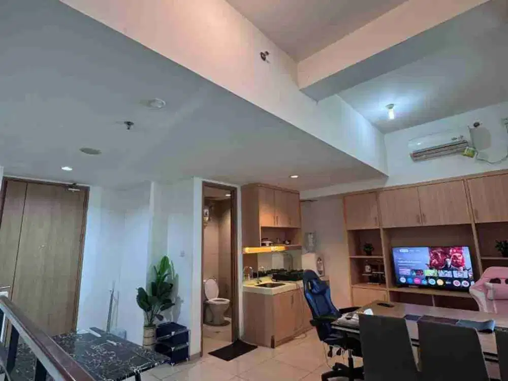 Dijual Murah unit Apartemen Tree Park city Furnished, 2Lantai di Tangerang Banten