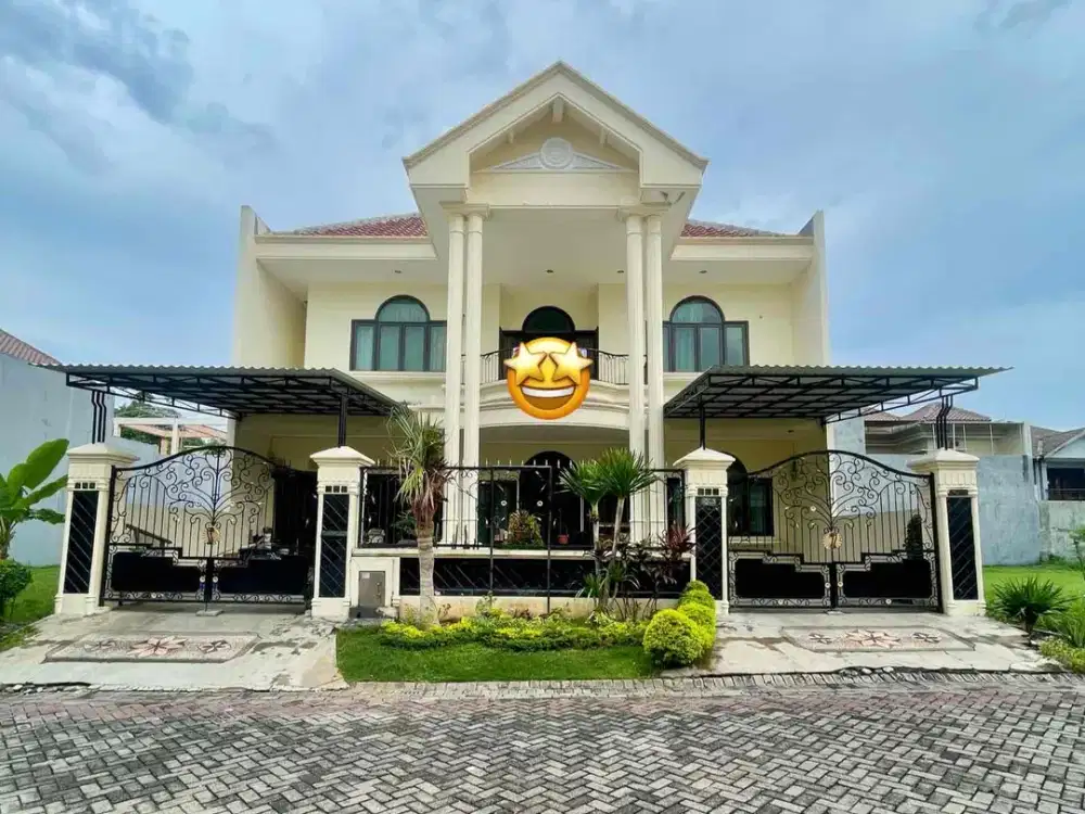 pakuwon city jual murah rumah minimalis row jalan lebar dan dekat mall