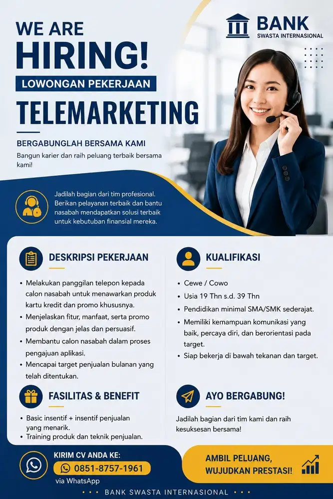 LOWONGAN MARKETING