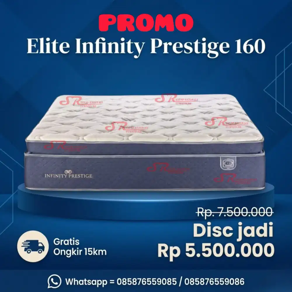 Promo Springbed Elite Infinity Prestige Uk 160 Murah Area Jogja (dwi)