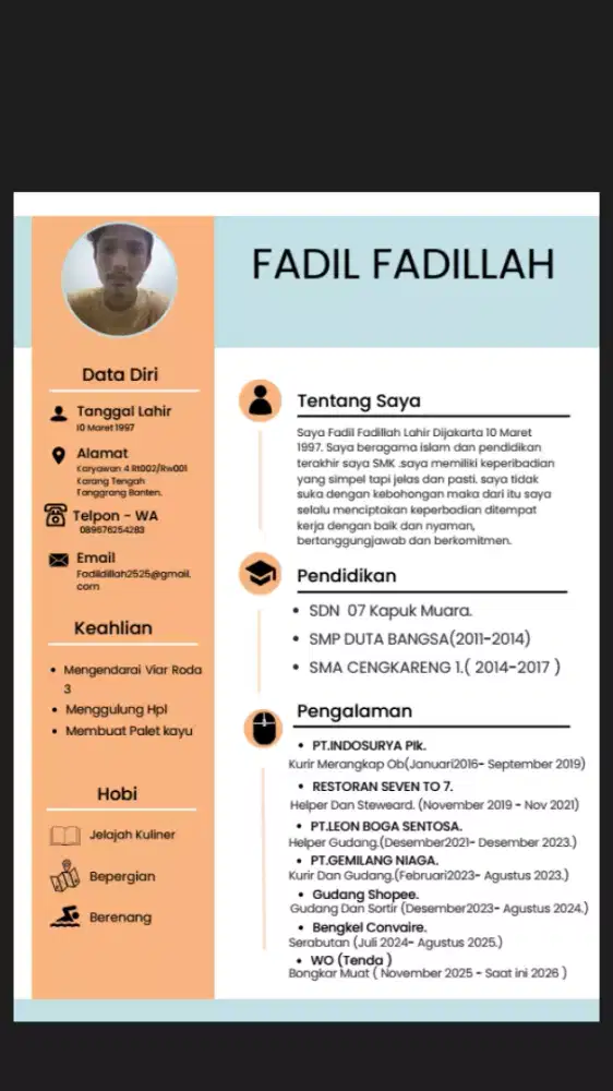 Mencari pekerjaan