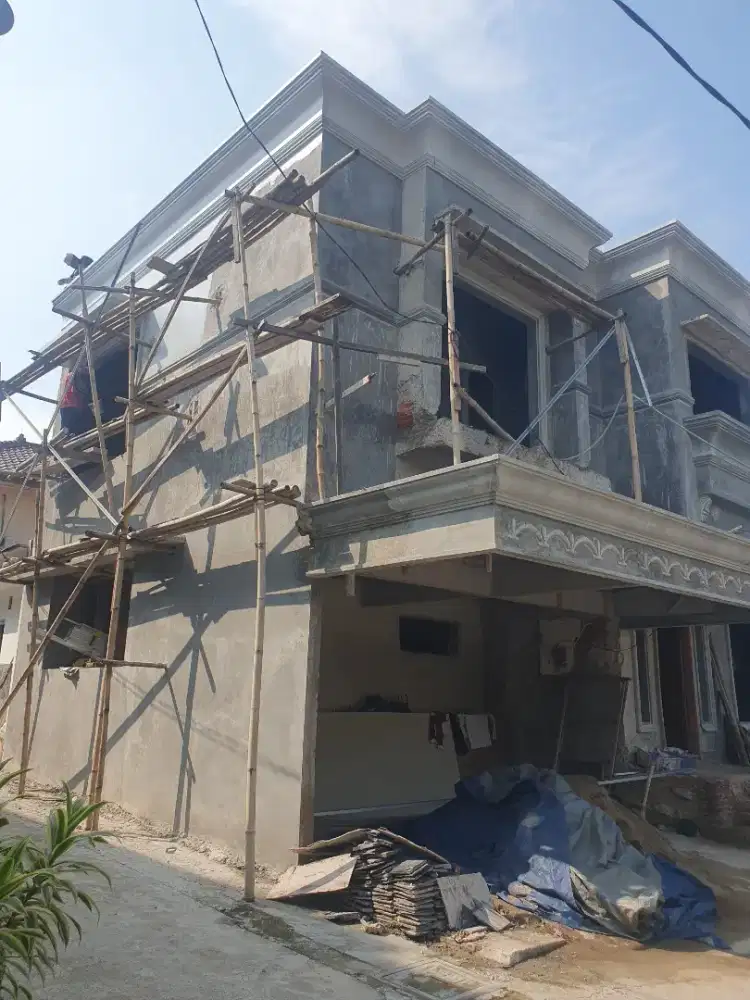 Rumah Baru Houk  bergaya Klasik Moderen  Di Mutiara Depok