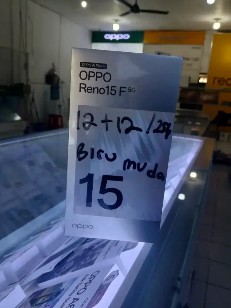 OPPO RENO 15F 12/256GB BISA KREDIT TANPA DP DAN TANPA JAMINAN