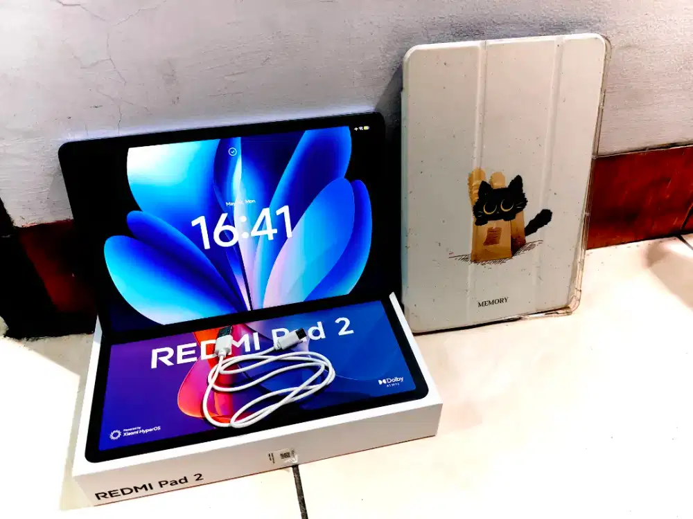 Redmi Pad 2 4/128gb fullset mulus like new
