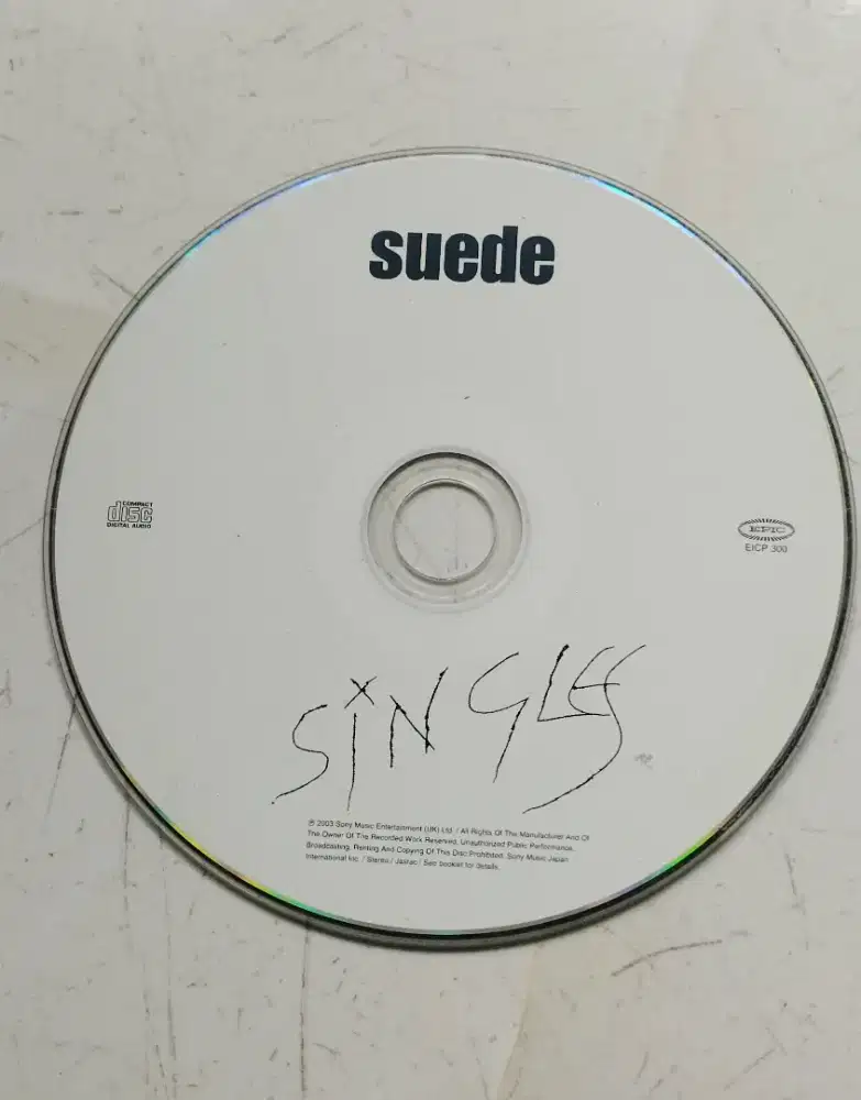 CD Suede - Singles (hanya cd)