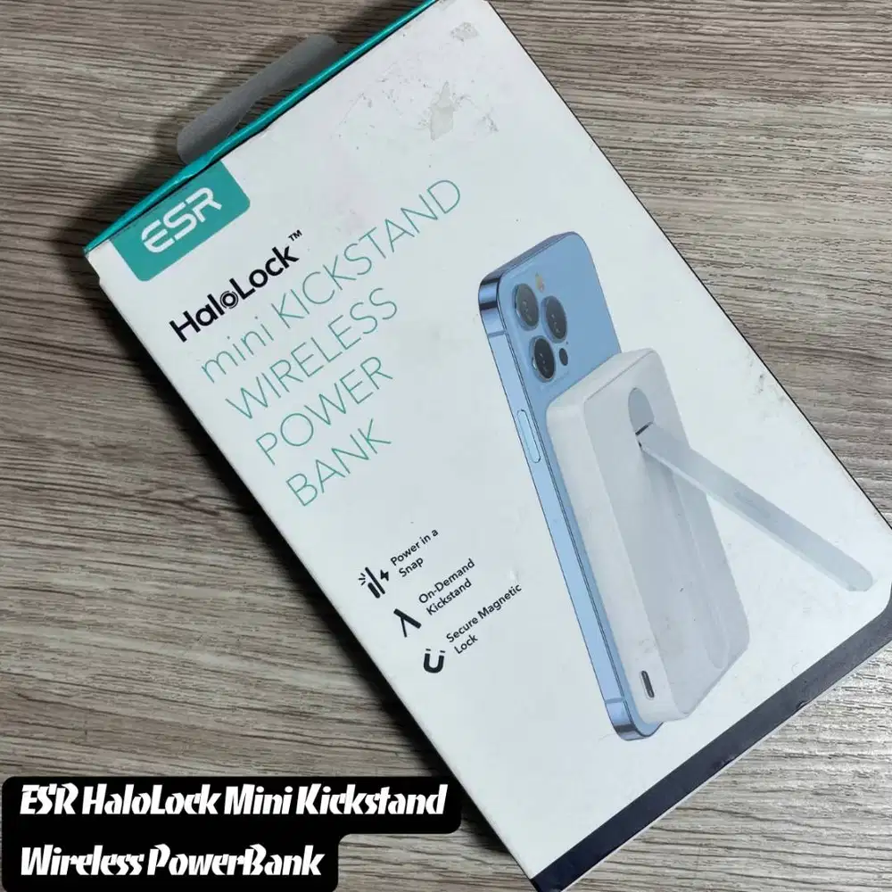 ESR Halolock mini Kicktand Wireless Power Bank BNIB