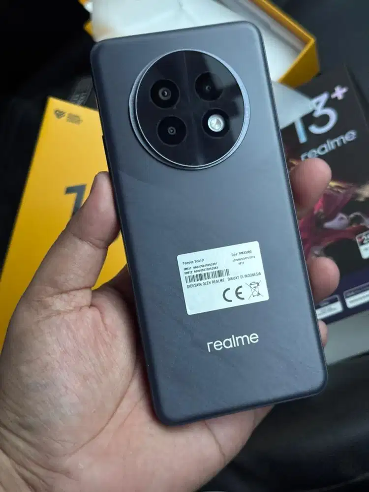Realme 13 plus 12/256gb lengkap