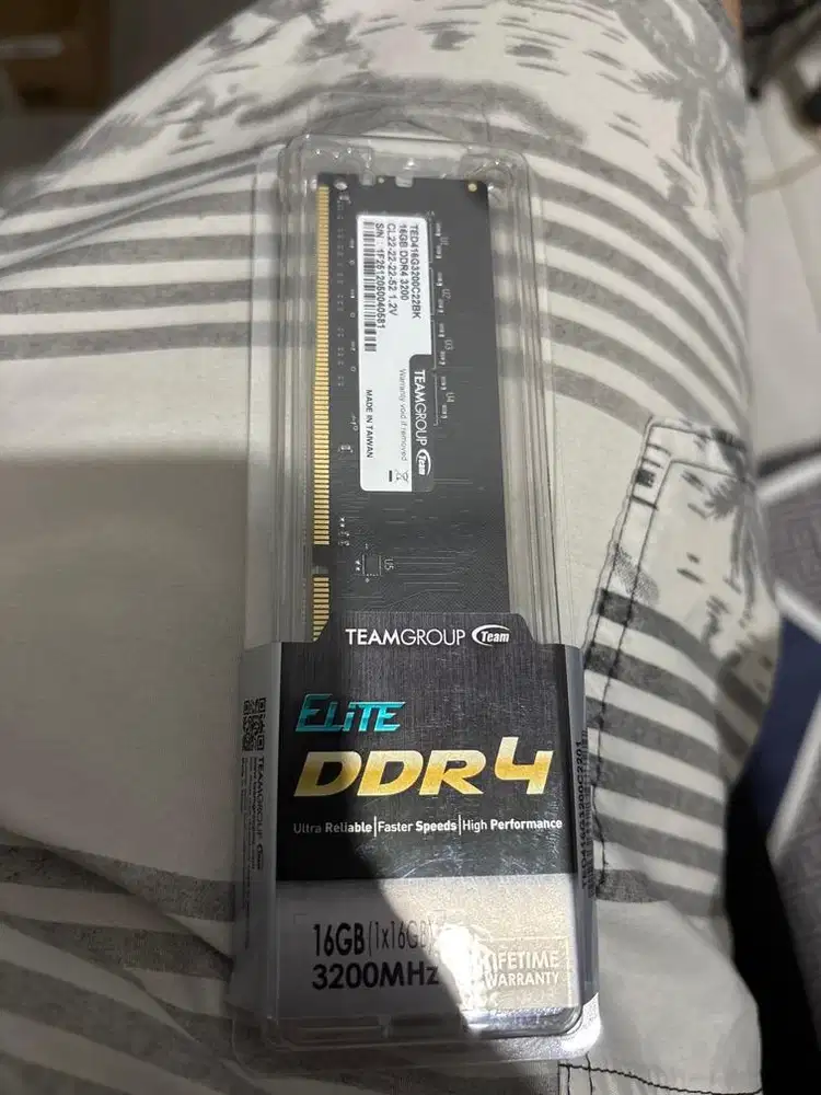 Teamgroup RAM 1x16GB DDR4 3200MHZ