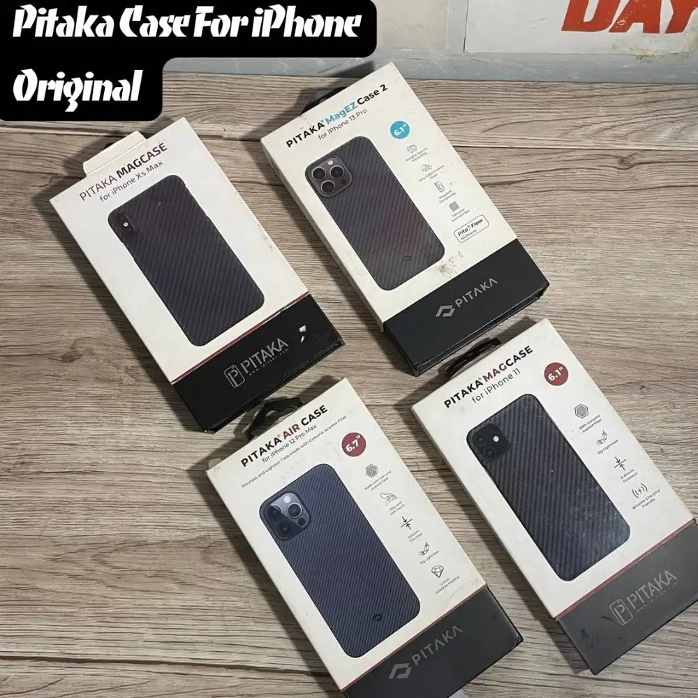 Pitaka Case Xs Max, iPhone 11, 12 PM, 13 Pro BNOB