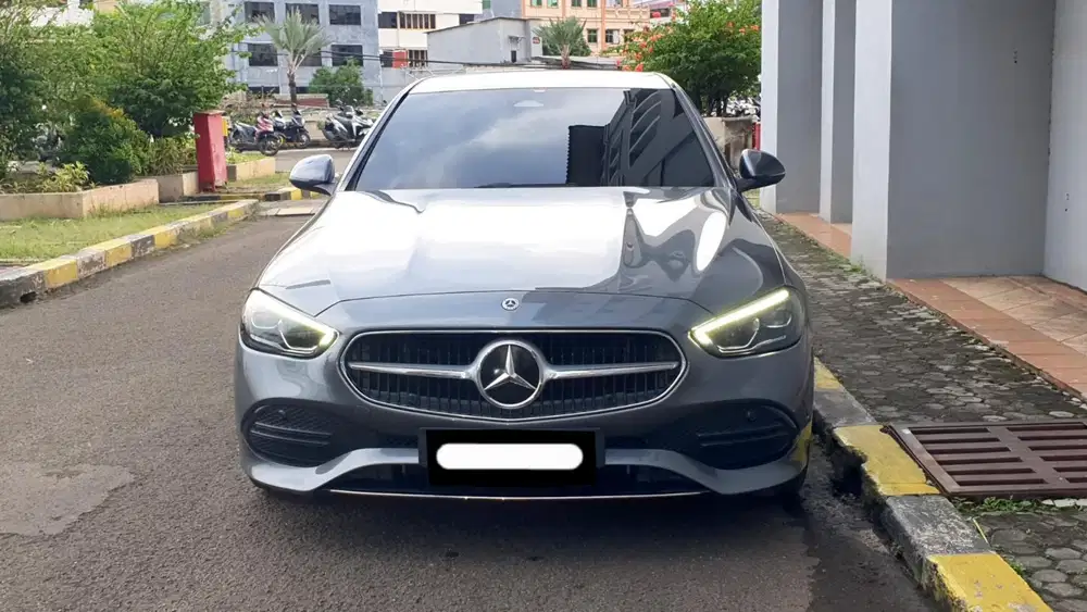 Km 16rb mercedes benz mercy c200 avantgarde line 2022 abu