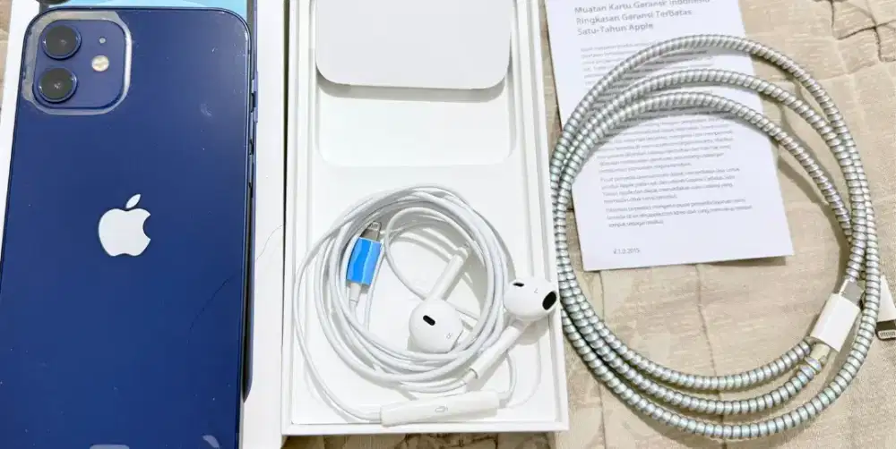 Iphone 12 ,blue 128 gb