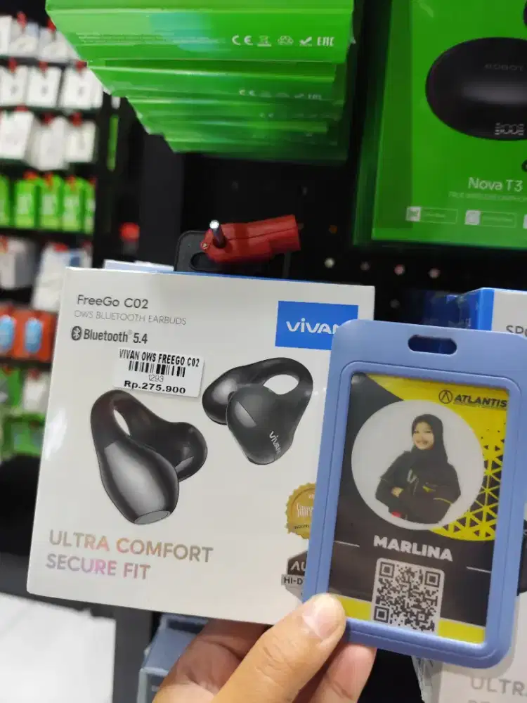 HEADSET VIVAN FREEGO CO2 | ATLANTIS DAHSYAT