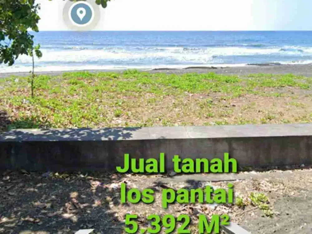 jual tanah los pantai paling murah kalisada 5392m2 buleleng bali