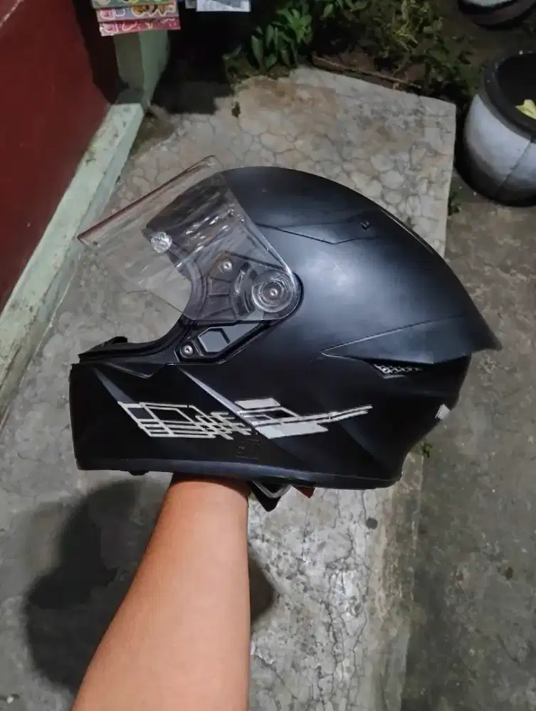 KYT TT COURSE BLACK DOFF