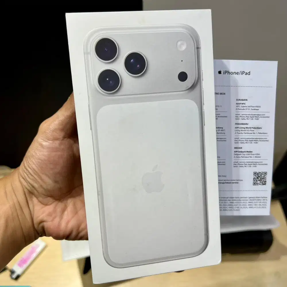 iphone 17 promax 256gb resmi ibox segel bukan repack real garansi 1th