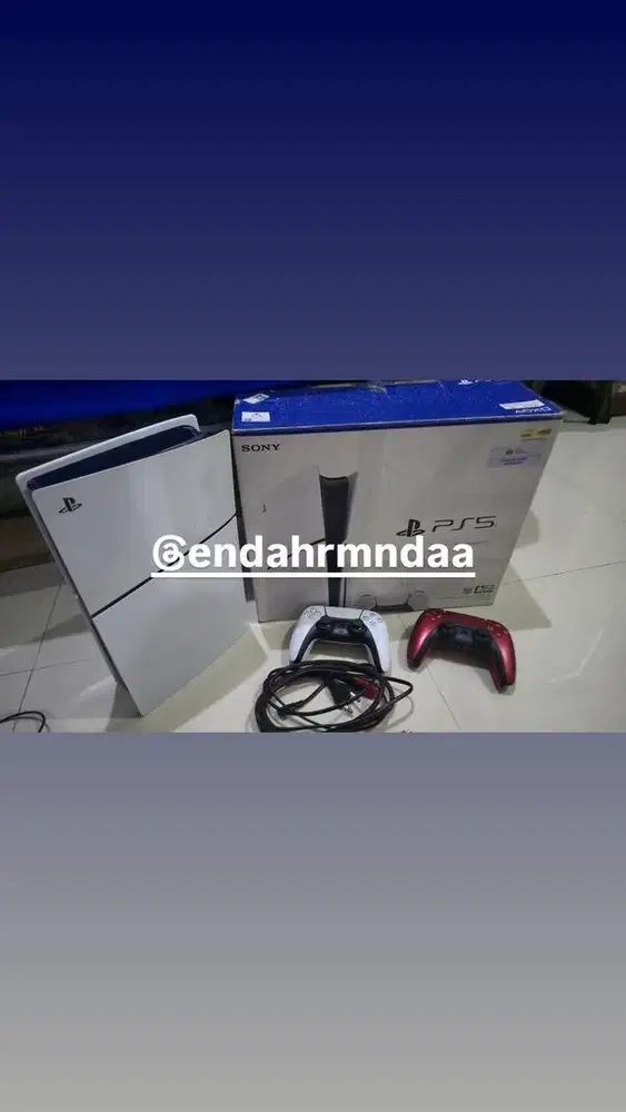 PS5 Slim Disc RESMI SONY INDONESIA
