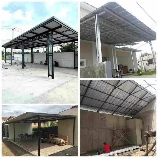 KANOPI ,TERALLIS ,PAGAR, BAJA RINGAN Dll