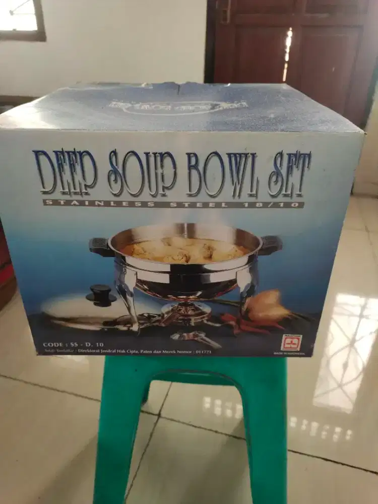 Jual deep set bowl set dalam dus
