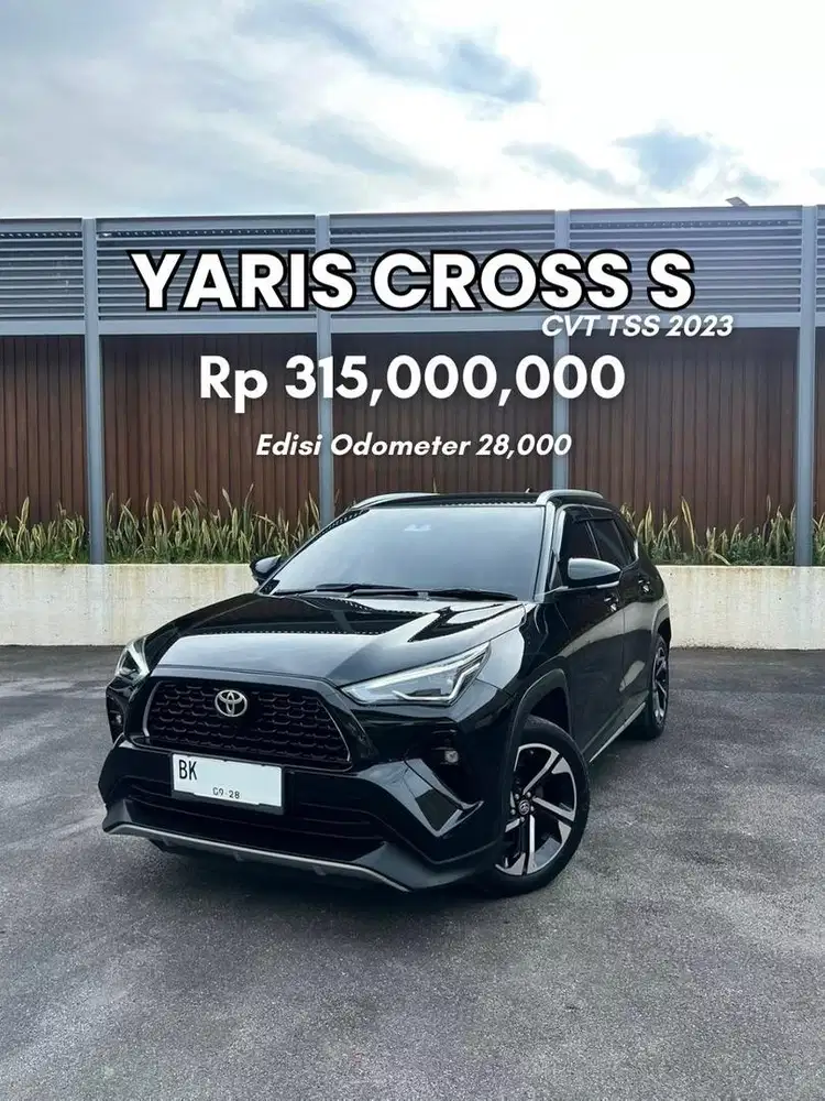 ( Odo 28.xxx KM ) Yaris Cross S CVT TSS 2023
