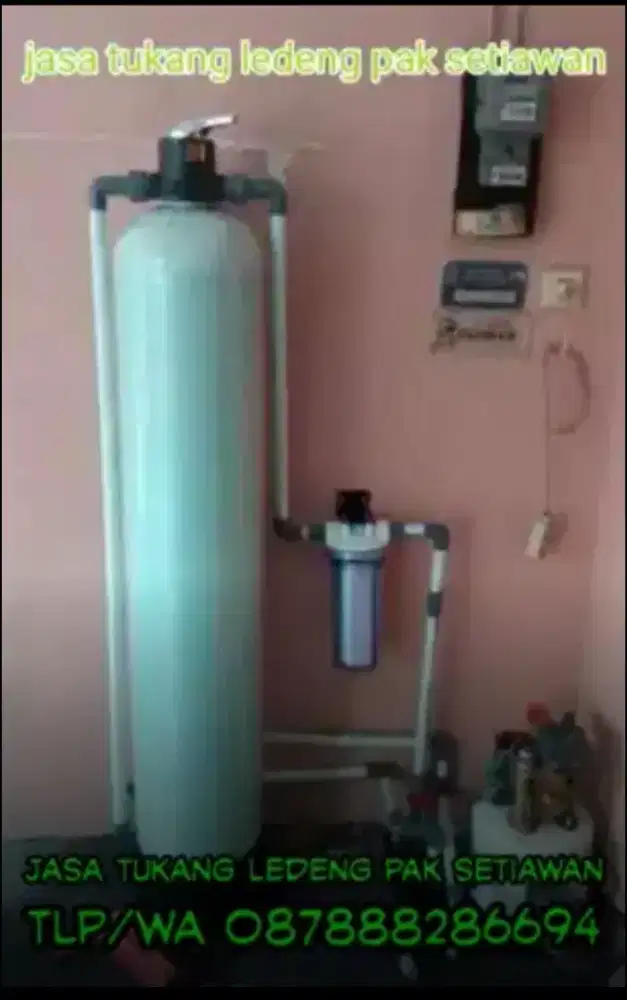 TUKANG LEDENG DETEKSI KEBOCORAN FILTER AIR SUMUR BOR TANDON POMPA AIR
