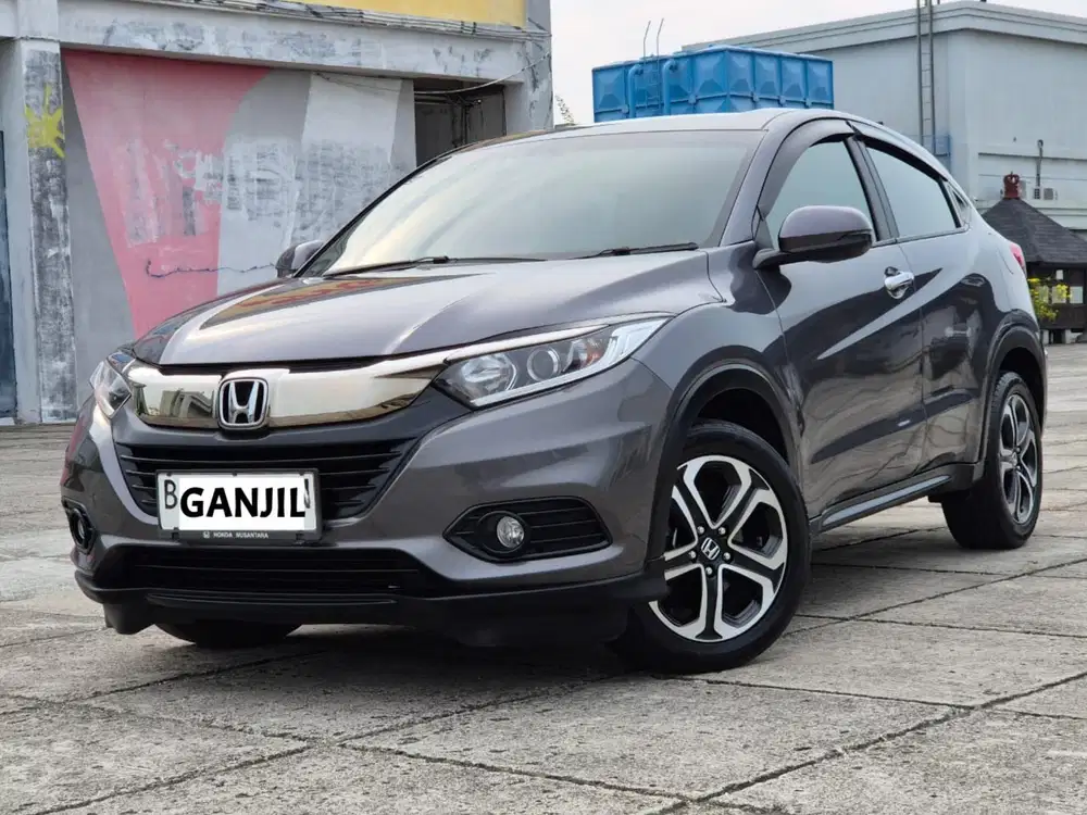 (Dp 25jt) Low Km Honda HRV E New AT 2021 Tgn1 Grezz Siap Pakai