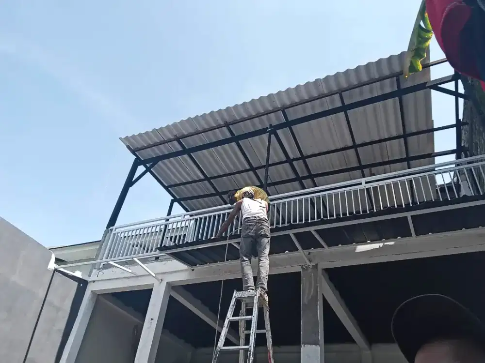 Kanopi, Pagar, dan pintu jendela aluminium