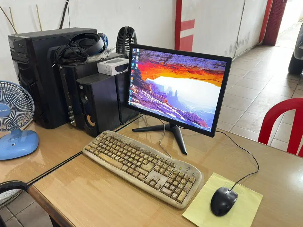 Komputer PC 1 Set Lengkap Palembang