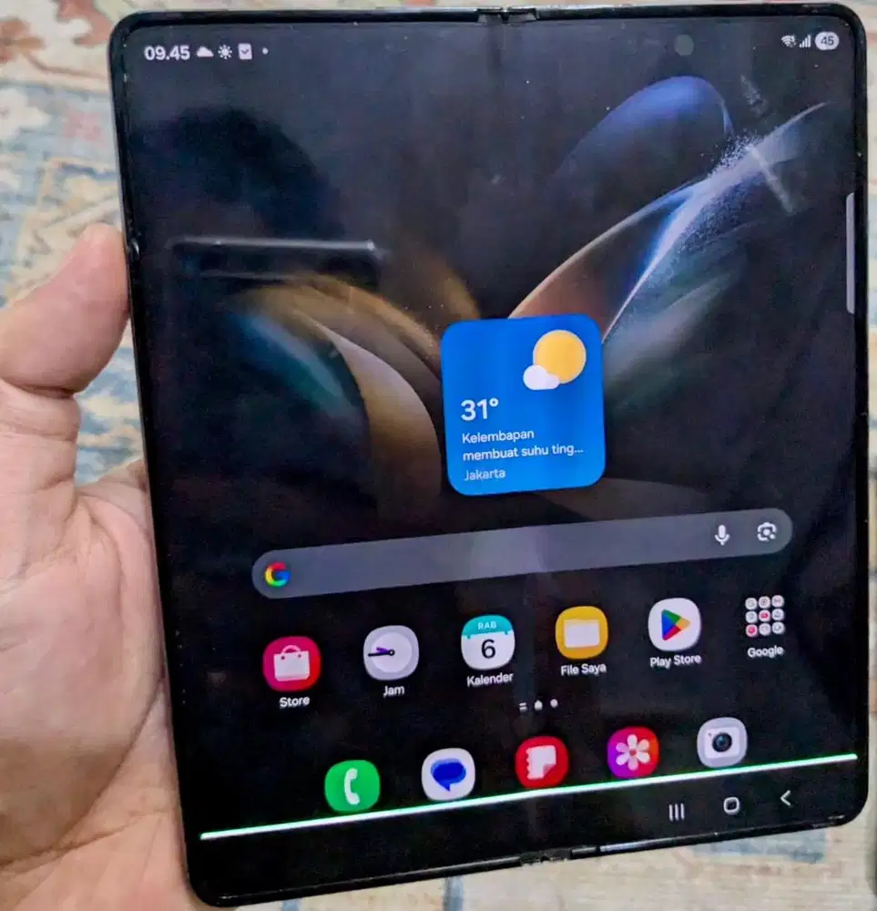 Samsung z fold 4 ram 12 / 256 sein unit aja minus