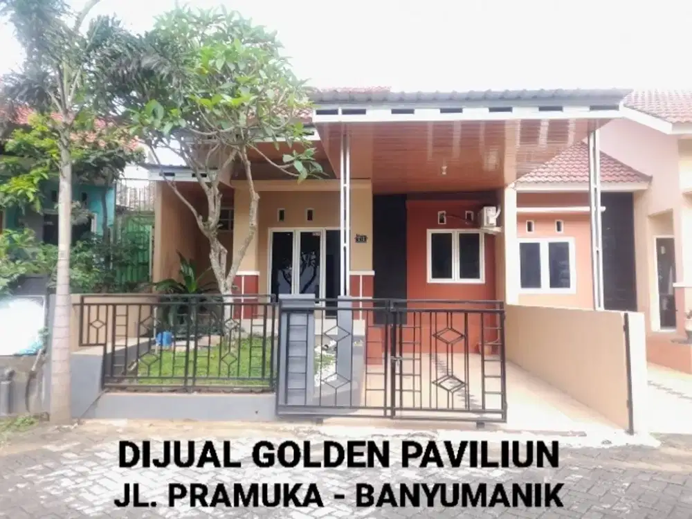 DIJUAL CLUSTER BANYUMANIK SEMARANG, ONE GATE SYSTEM, VIEW GUNUNG. PINGGIR JALAN RAYA COCOK UNTUK TEMPAT USAHA/ KANTOR