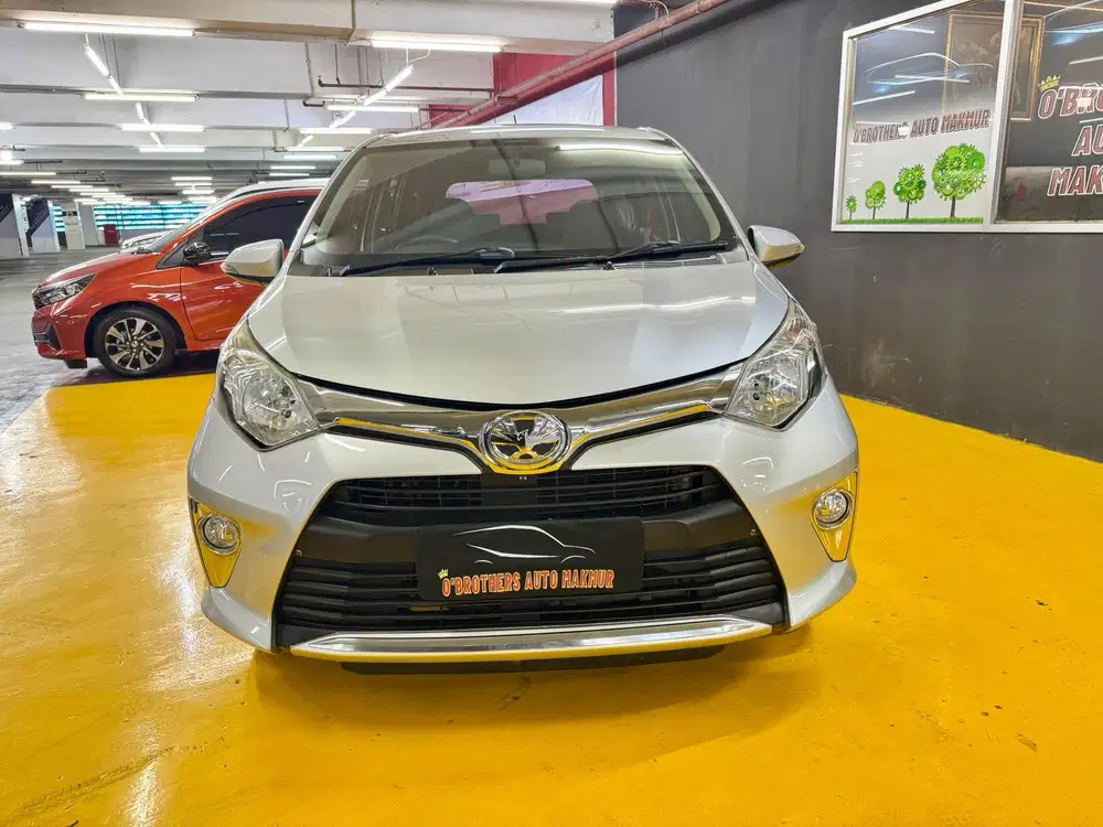 TERMURAH TOYOTA CALYA G MATIC AT 2017 SILVER (KM RENDAH)