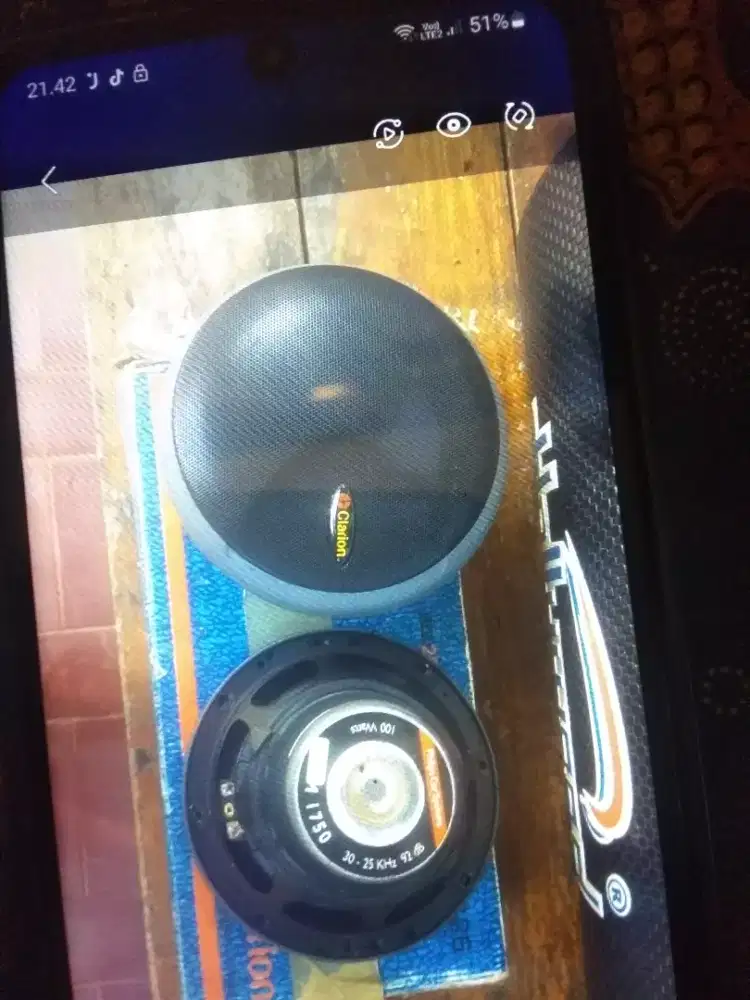 speaker 6.5 inch Clarion