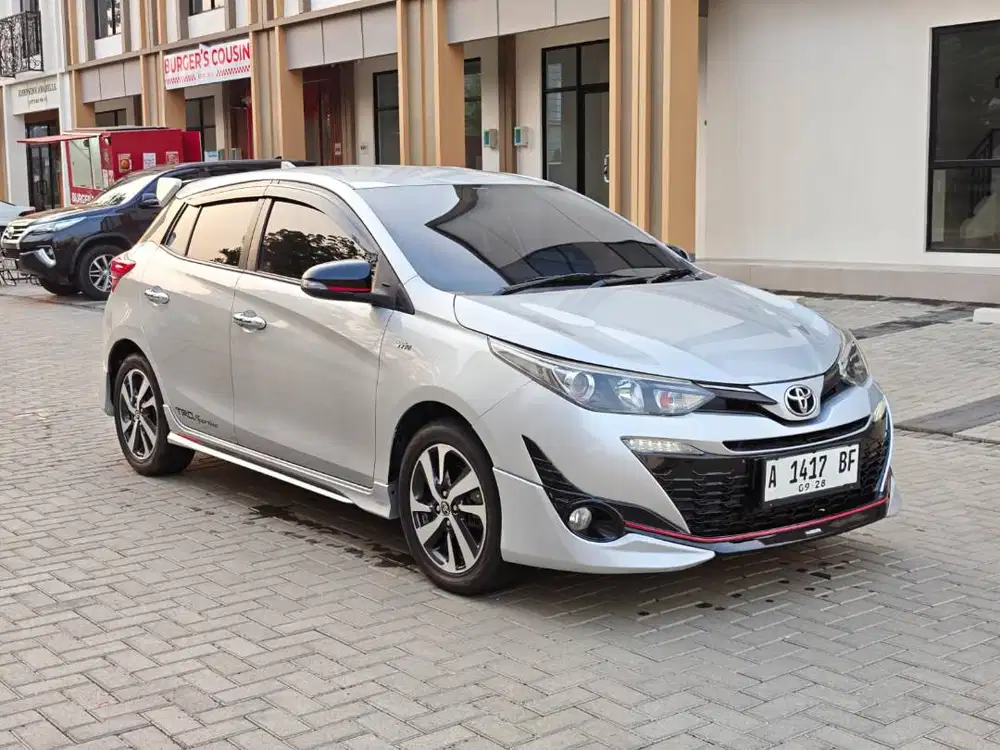 Yaris 1.5 TRD Sportivo AT 2018 Low KM Kondisi Mulus Terawat Siap Pakai