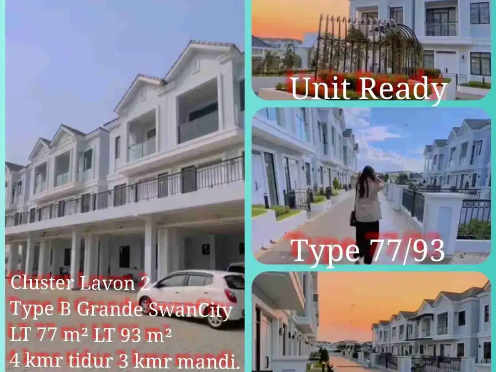 Rumah 2 lantai Megah, Modern,Mewah,Utk Keluarga Anda..