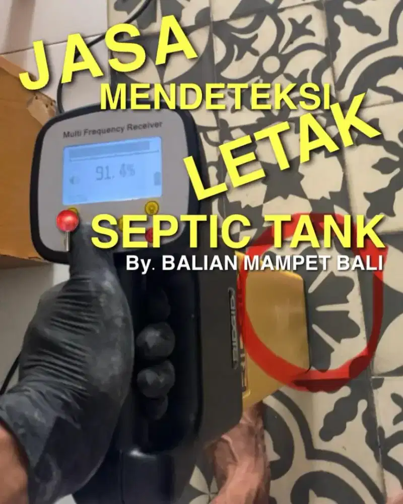 TUKANG MAMPET CANGGIH, DETEKSI LETAK SEPTIK TANK & KURAS WC PENUH BALI